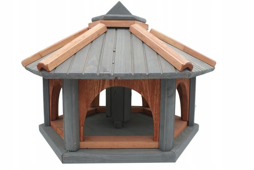 Großes vogelfutterhaus holz - großes,