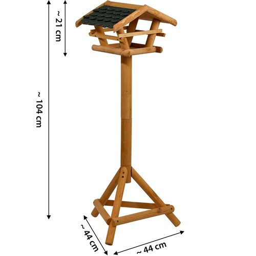 Vogelfutterhaus inkl ständer - vogelfutterhaus, inkl.