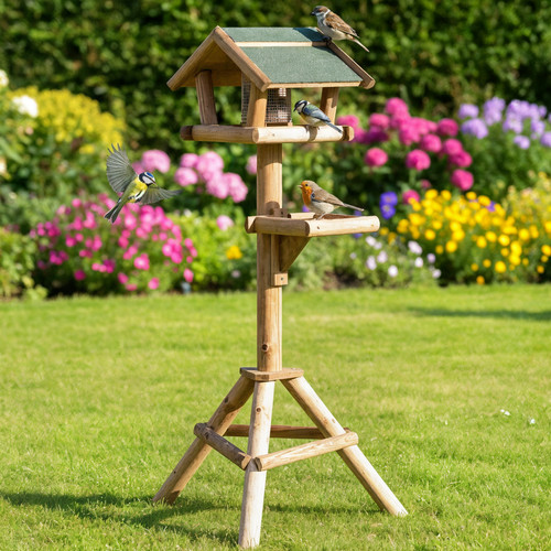 Vogelhaus mit ständer bird - mit,