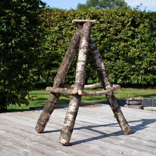 Vogelhausständer birkenholz - vogelhausständer,