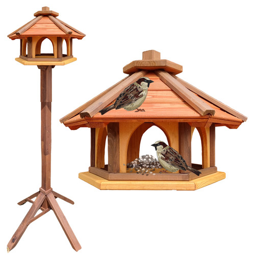 Vogelhaus aus holz - vogelhaus,